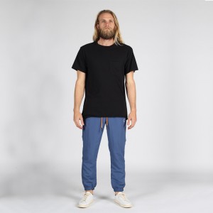 Men’s Woven Casual Sweatpants Overalls