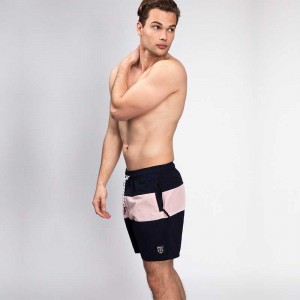 MEN’S WOVEN COLOR BLOCK BESCH PANTS