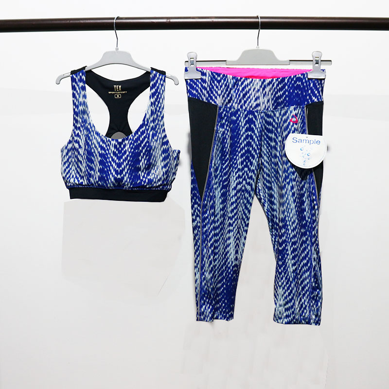Super Lowest Price Cut Out Yoga Pants - Women’s High Waist Sports Printed Yoga Cropped Pants – Mentionborn detail pictures