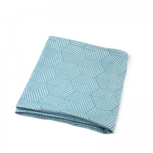 Bamboo Fiber Double-Sided Jacquard Aviation Blanket