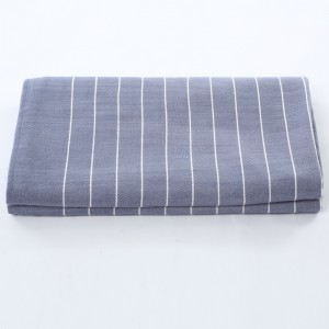 Bamboo Fiber Stripe Aviation Blanket