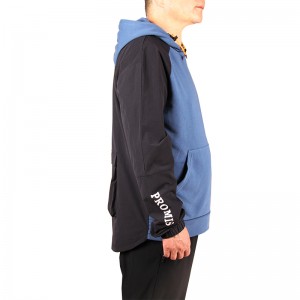 Men’s Mosaic Raglan Sleeve Hooded Sweater