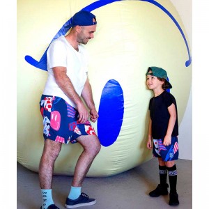Children’S Printed Beach Swimming Shorts