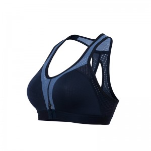 Factory directly Yoga Pants With Pockets - Women’s Zipper Sports Bra – Mentionborn