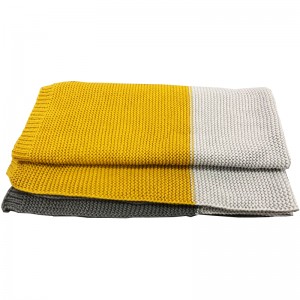 Knitted Blankets, Casual Blankets, Thick  Yarn  Woven