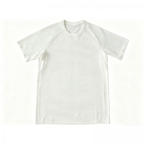 MEN’S CREW NECK SPORT SPORTS TRAINING RUNING SHORT SLEEVE T-SHIRT